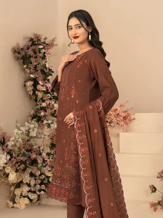 ROYALE Peach Leather Collection 2025 by Tawakkal Fabrics (D-5324)