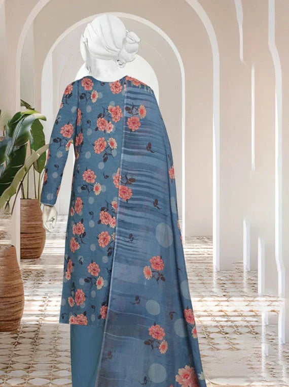RUHI by ABC Printed Slub Lawn Collection 2026 (D-03)