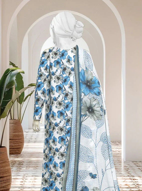RUHI by ABC Printed Slub Lawn Collection 2026 (D-06)