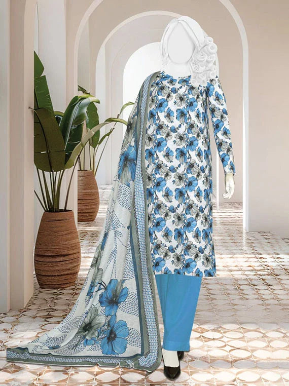RUHI by ABC Printed Slub Lawn Collection 2026 (D-06)