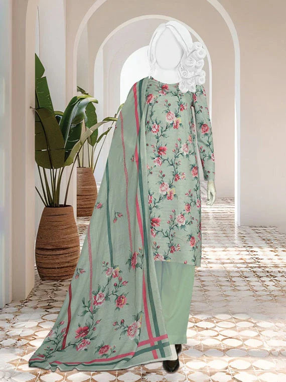 RUHI by ABC Printed Slub Lawn Collection 2026 (D-08)