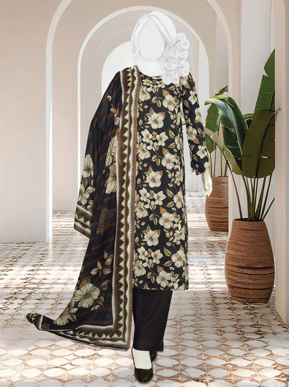 RUHI by ABC Printed Slub Lawn Collection 2026 (D-09)