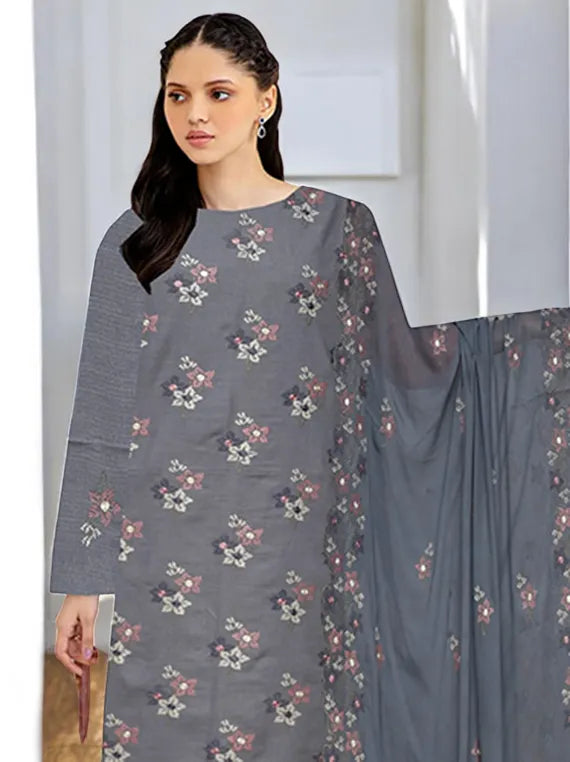 Rahat Arts Embroidered Lawn Collection 2025 (D-02)