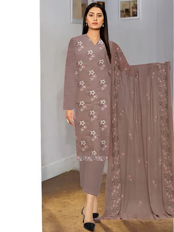 Rahat Arts Embroidered Lawn Collection 2025 (D-04)