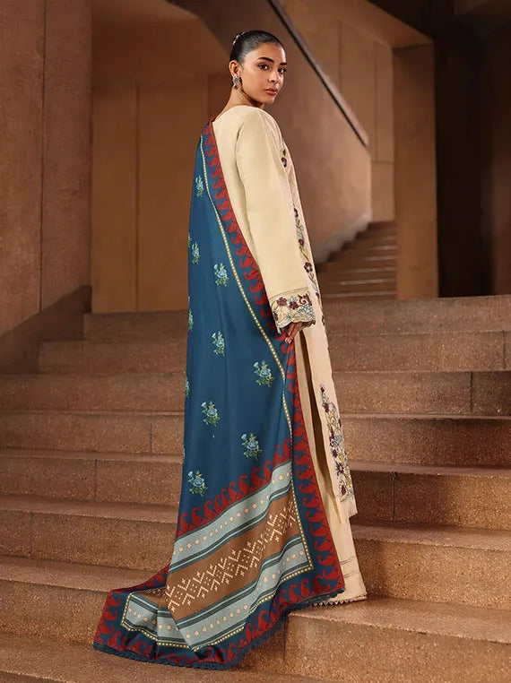 RajBari Embroidered Premium Shawl Collection 2025 (D-06)