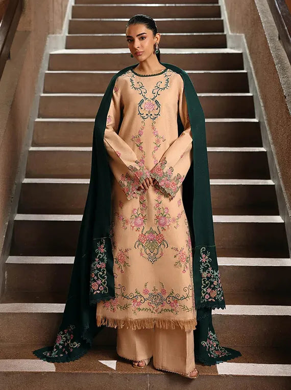 RajBari Embroidered Premium Shawl Collection 2025 (D-09)