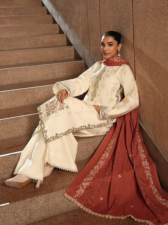 RajBari Embroidered Premium Shawl Collection 2025 (D-11)