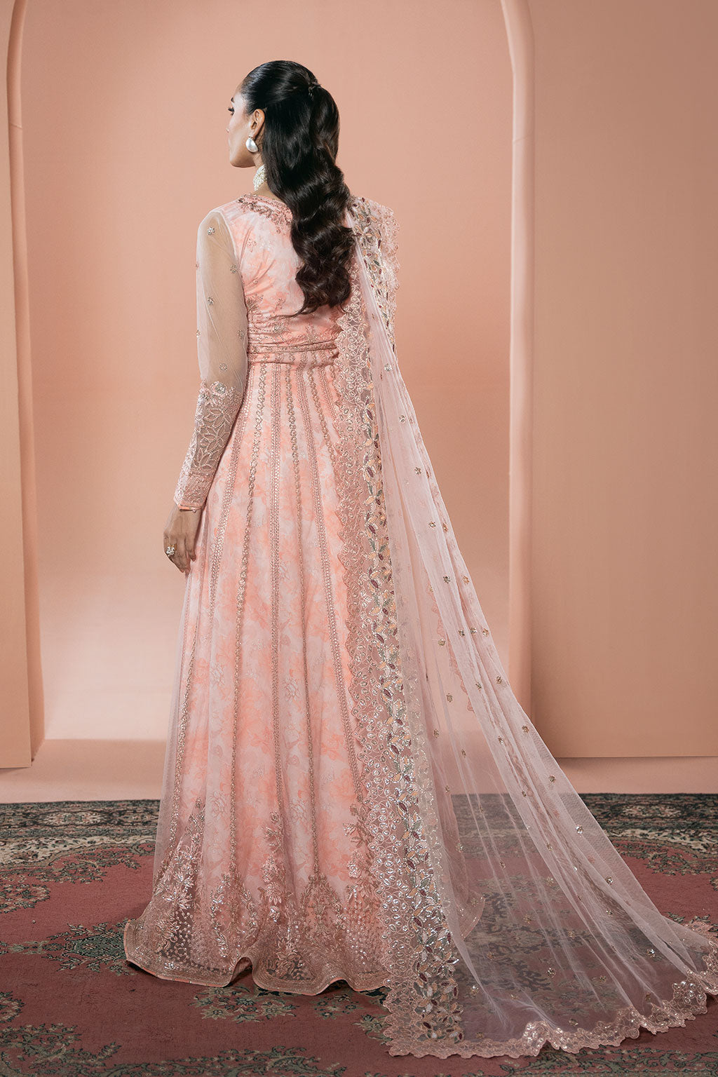Ramsha Fancy Embroidered Chiffon Collection 2026 (PS-107)