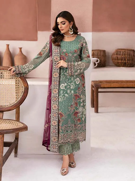 Ramsha Arzoo Chiffon Collection 2024 Vol-01 (U-103)