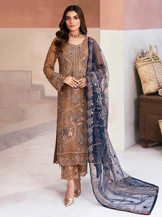 Ramsha Arzoo Chiffon Collection 2024 Vol-01 (U-110)