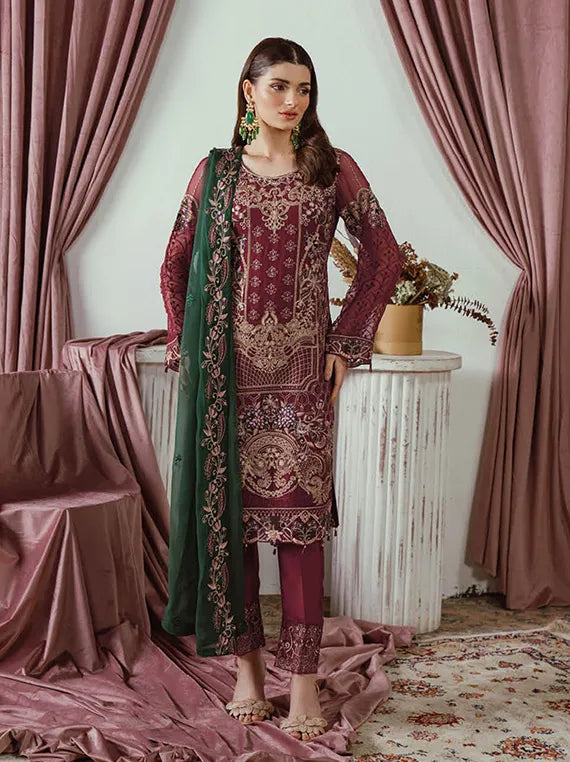 Ramsha Chiffon Collection 2024 Vol-25 (F-2501)