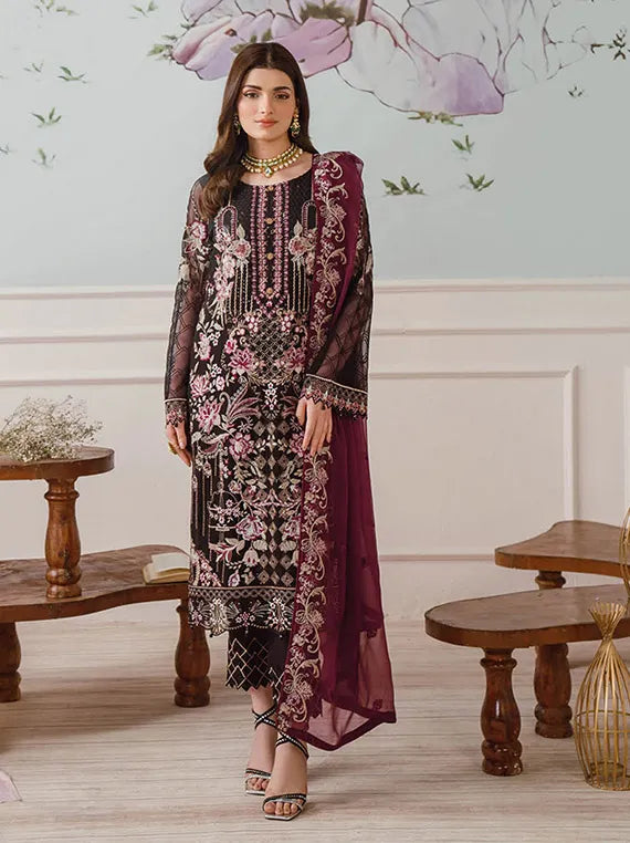 Ramsha Chiffon Collection 2024 Vol-25 (F-2504)