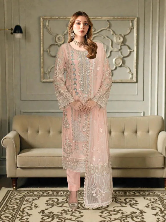 Ramsha Chiffon Collection 2026 Vol-WA497 (D-01)