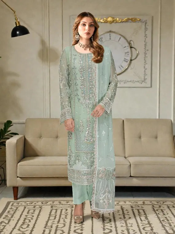 Ramsha Chiffon Collection 2026 Vol-WA497