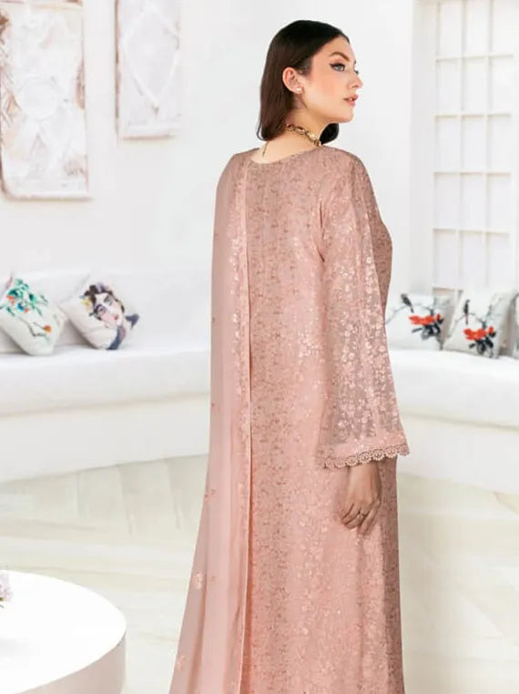 Ramsha Elegance Chiffon Collection 2026 Vol-W606 (D-04)