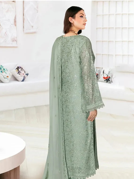 Ramsha Elegance Chiffon Collection 2026 Vol-W606 (D-05)