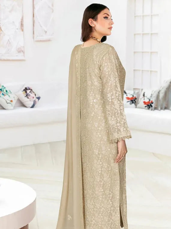 Ramsha Elegance Chiffon Collection 2026 Vol-W606 (D-07)