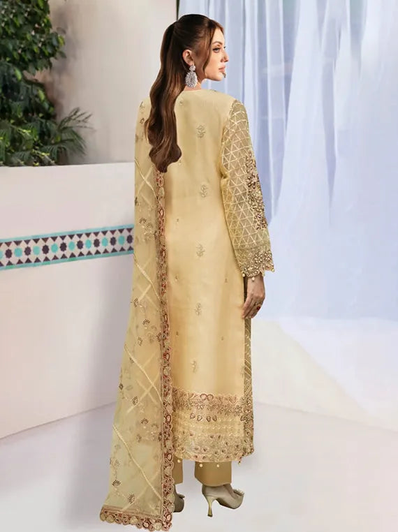 Ramsha Embroidered Organza Collection 2026 Vol-W572 (D-02)