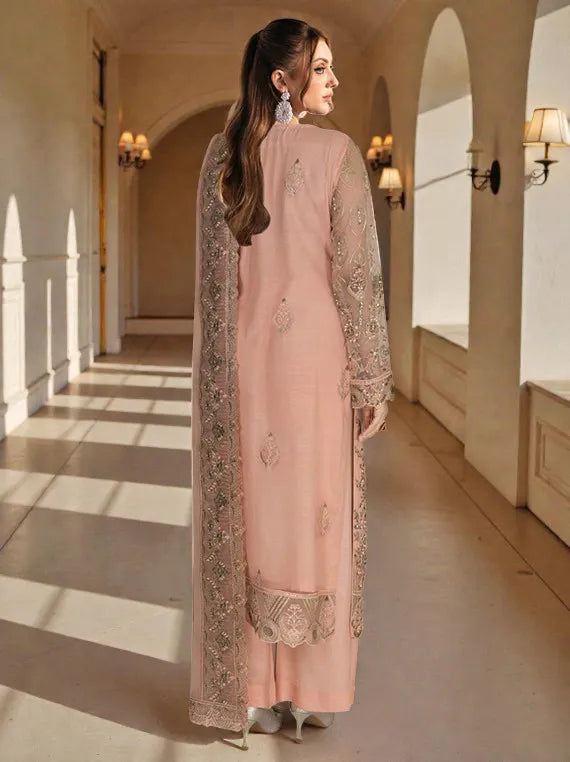 Ramsha Embroidered Stone Work Collection 2026 Vol-W431 (D-01)