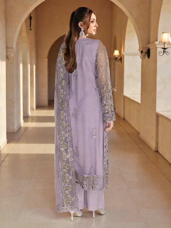 Ramsha Embroidered Stone Work Collection 2026 Vol-W431 (D-04)