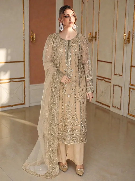 Ramsha Embroidered Stone Work Collection 2026 Vol-W431 (D-05)