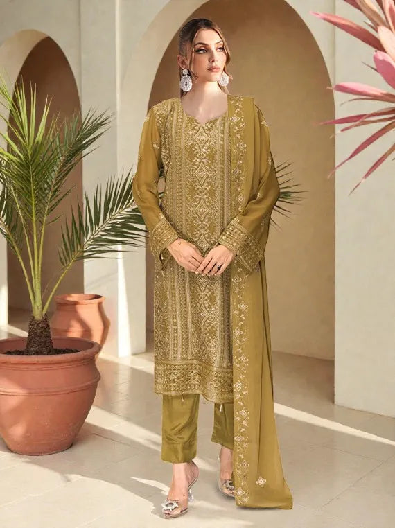 Ramsha Festive Chiffon Collection 2026 Vol-W555 (D-06)