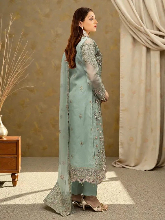 Ramsha Festive Organza Collection 2026 Vol-W566 (D-02)