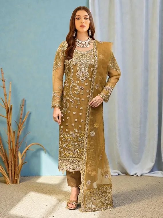 Ramsha Festive Organza Collection 2026 Vol-W566 (D-05)