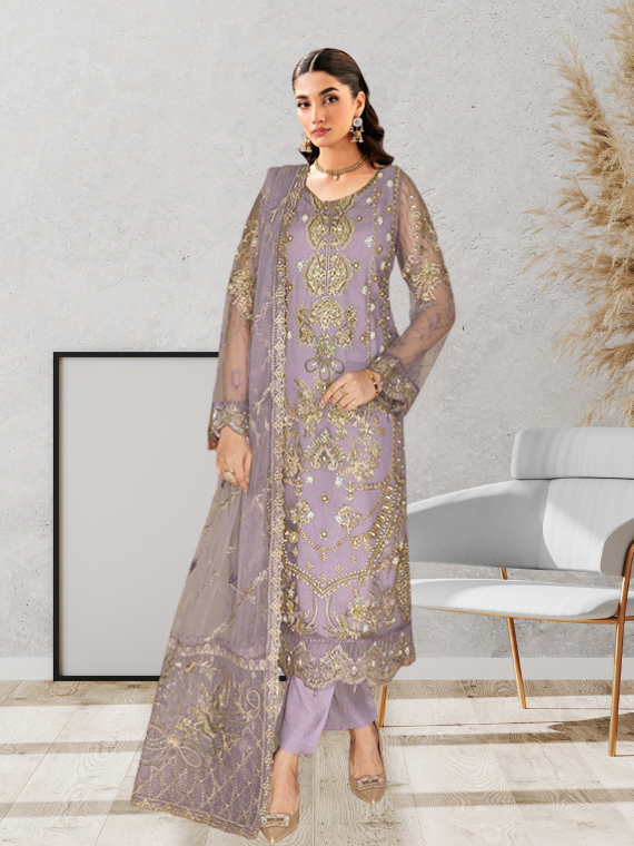 Ramsha Grace Luxury Net Collection 2026 Vol-W430 (D-03)