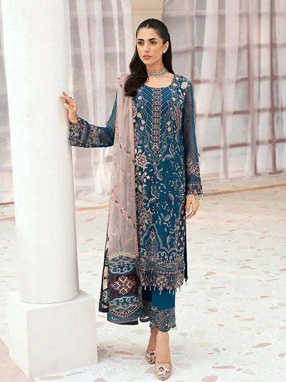 Ramsha Luxury Chiffon Collection 2024 Vol-26 (F-2602)
