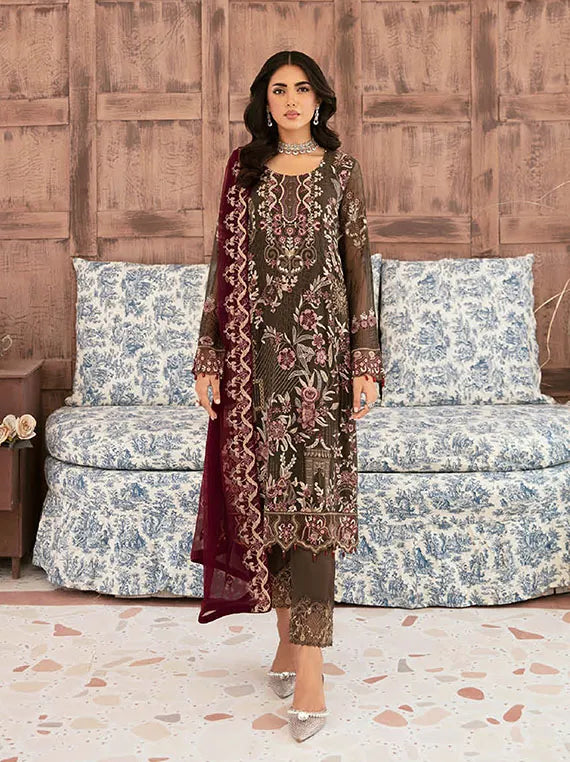 Ramsha Luxury Chiffon Collection 2024 Vol-26 (F-2604)