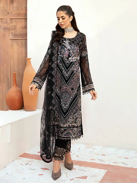 Ramsha Luxury Chiffon Collection 2024 Vol-26 (F-2606)