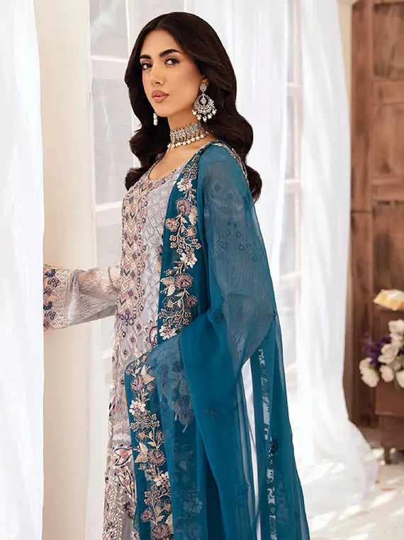 Ramsha Luxury Chiffon Collection 2024 Vol-26 (F-2609)