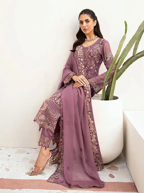Ramsha Luxury Chiffon Collection 2024 Vol-26 (F-2610)