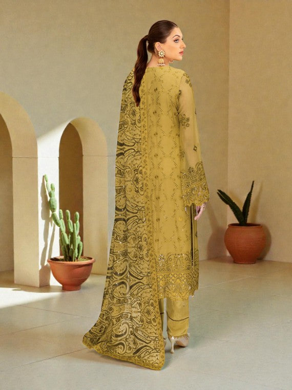 Ramsha Luxury Chiffon Collection 2026 Vol-W443 (D-04)