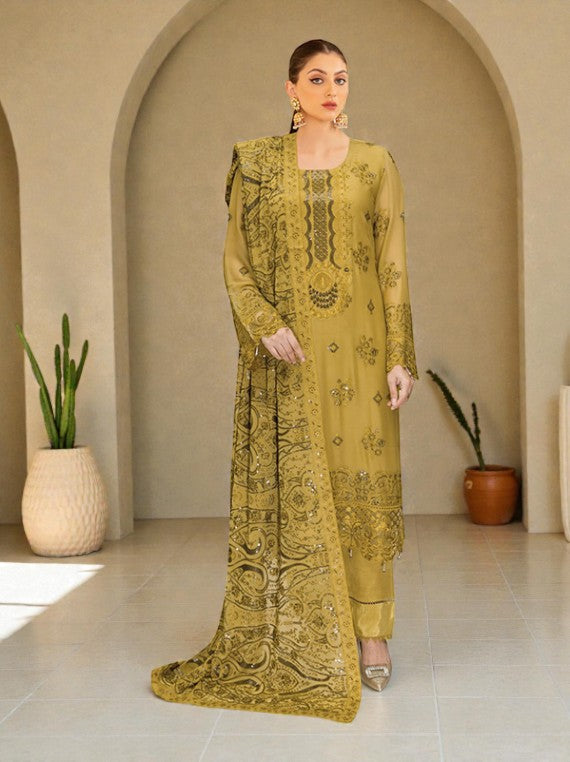 Ramsha Luxury Chiffon Collection 2026 Vol-W443 (D-04)