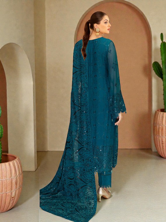 Ramsha Luxury Chiffon Collection 2026 Vol-W443 (D-05)