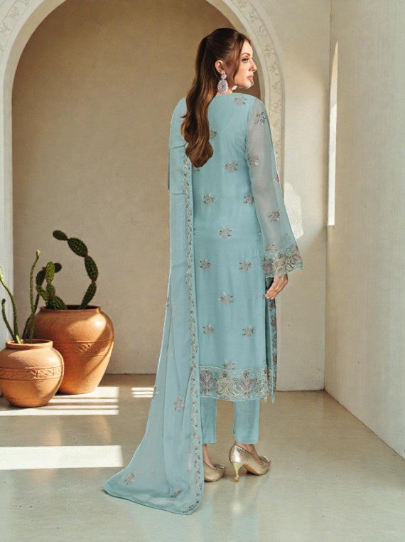 Ramsha Luxury Chiffon Collection 2026 Vol-W554 (D-01)