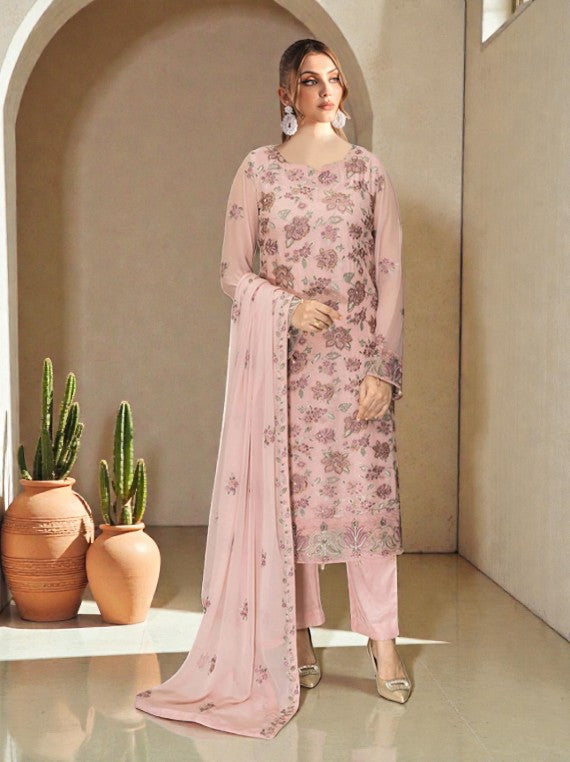 Ramsha Luxury Chiffon Collection 2026 Vol-W554 (D-03)