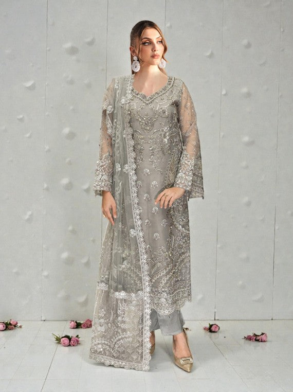 Ramsha Luxury Chiffon Collection 2026 Vol-WA523 (D-02)