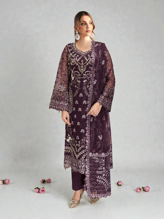 Ramsha Luxury Chiffon Collection 2026 Vol-WA523 (D-05)