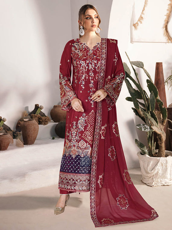 Ramsha Neo Luxury Silk Collection 2026 Vol-W598 (D-01)