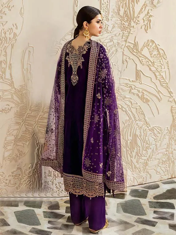 Ramsha Premium Velvet Collection 2024 Vol-06 (V-602)
