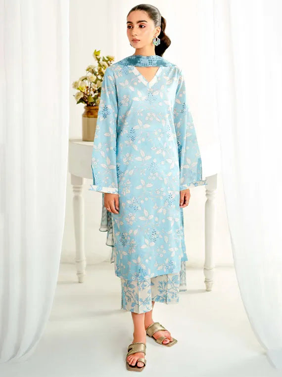 Rang E Bahar Embroidered Lawn Collection 2025 By HumDum (D-03)