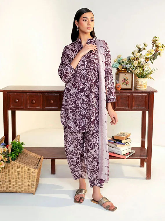 Rang E Bahar Embroidered Lawn Collection 2025 By HumDum (D-07)
