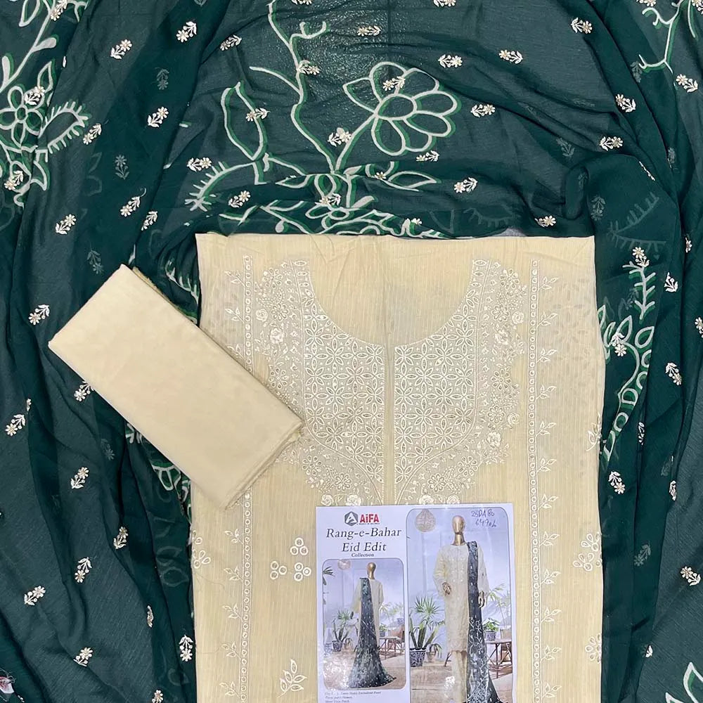 Rang E Bahar Embroidery Doriya Lawn Edit25 By Aifa (25DA93-10)