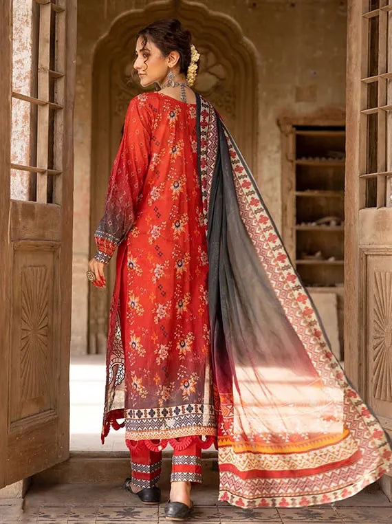 Rang Nagar Embroidered Lawn Collection 2025 By Shaista (D-633)