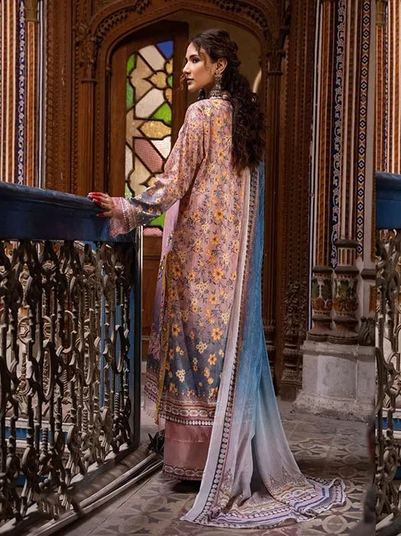 Rang Nagar Embroidered Lawn Collection 2025 By Shaista (D-634)
