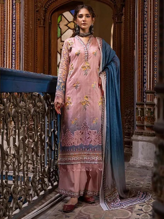 Rang Nagar Embroidered Lawn Collection 2025 By Shaista (D-634)