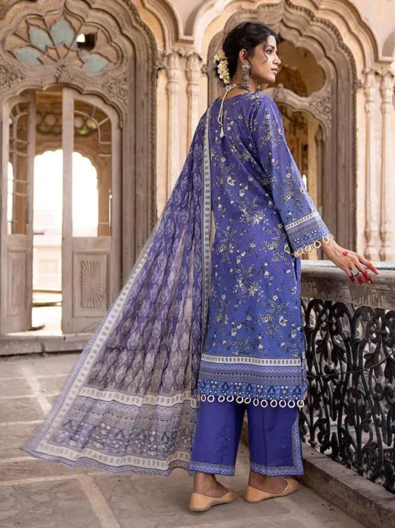 Rang Nagar Embroidered Lawn Collection 2025 By Shaista (D-635)